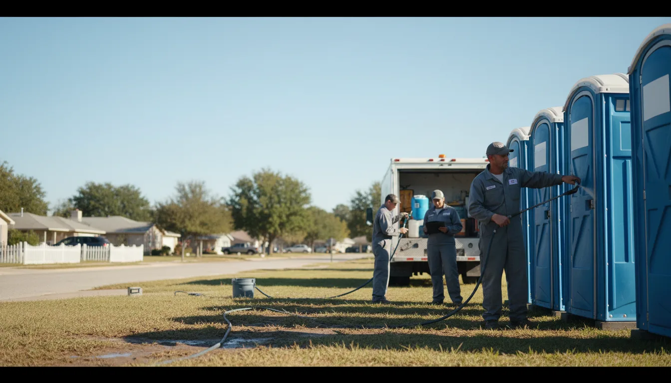 Long-Term Portable Toilet Rental in Pipestone, MN near me